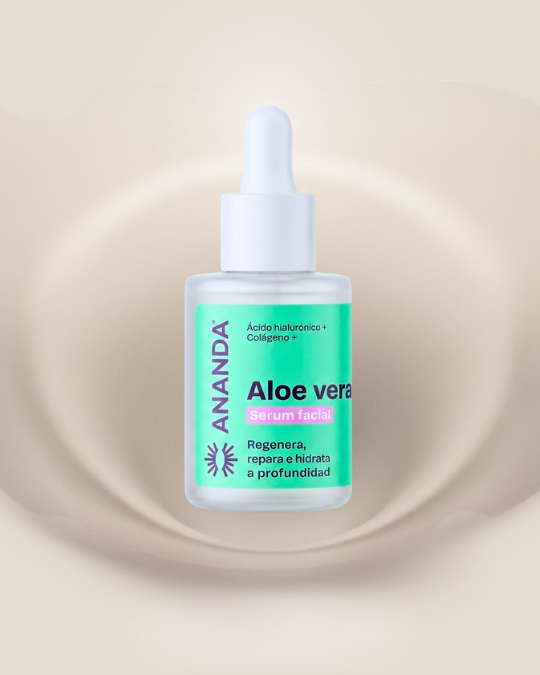 Sérum de Aloe Vera con Ácido Hialurónico y Colágeno