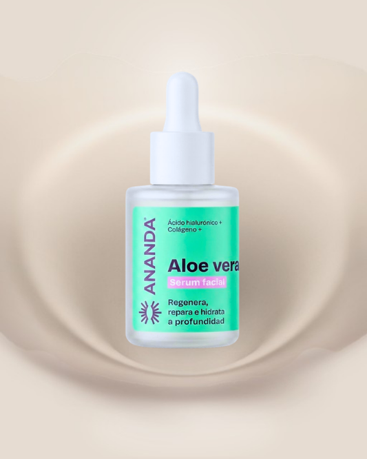 Sérum de Aloe Vera con Ácido Hialurónico y Colágeno
